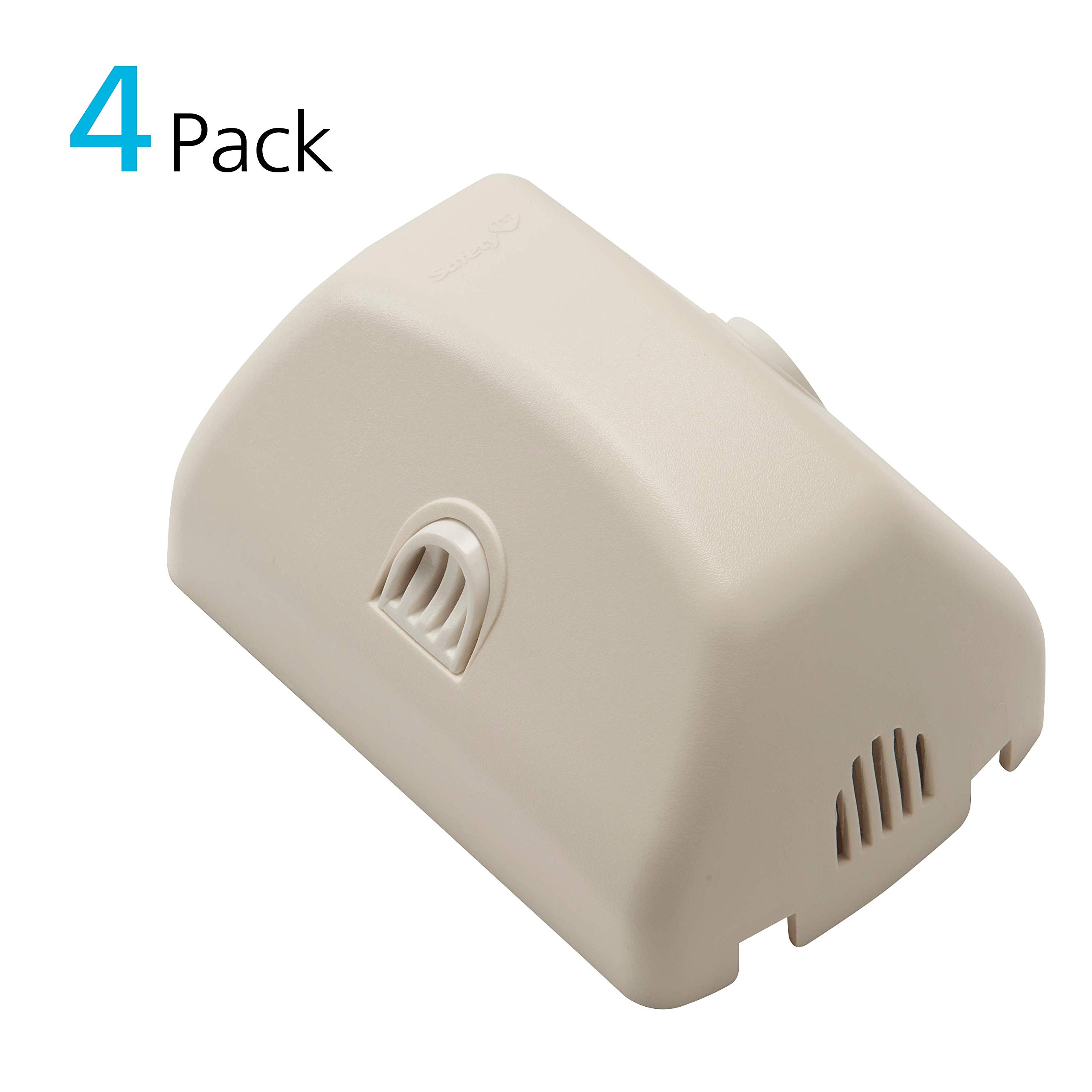 Salida de seguridad, Blanco, 4 Pack De