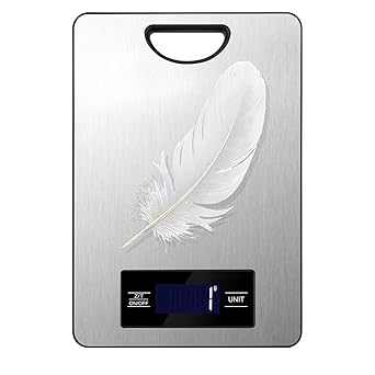 Food Scale, Digital Food Scale, Kitchen Scale with Hang Loop,