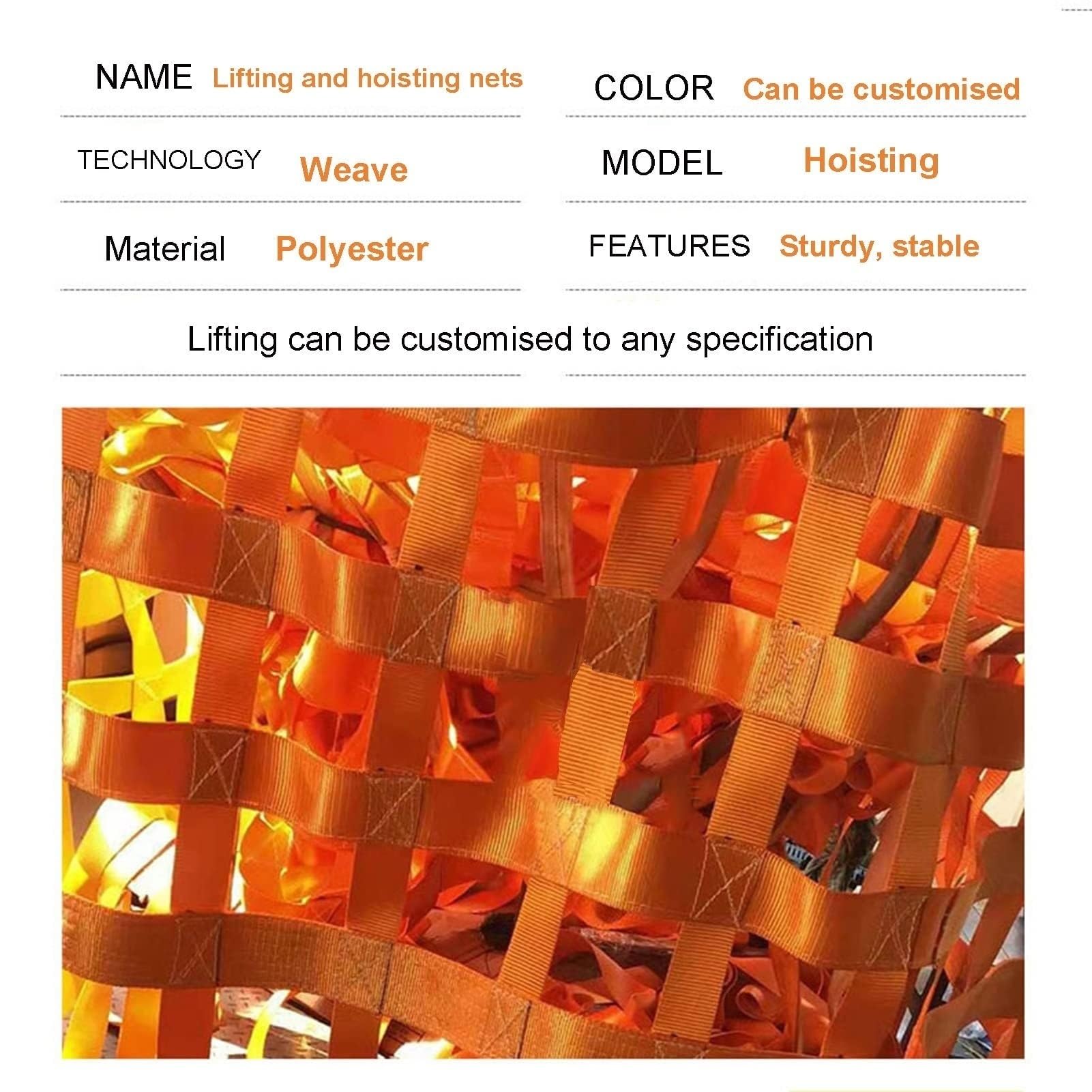 Elastisches Gepäcknetz, Polyester, flach, Hebenetz, dekorative Zäune, Sicherheitsnetz, Kletternetz, Treppenschutznetz, quadratisches Netz, reißfest, Cargo-Hebebeutel