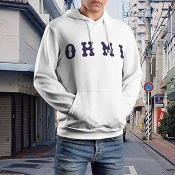 Amazon.co.jp: 近江高校 硬式野球部 フーディー 無地 シンプル