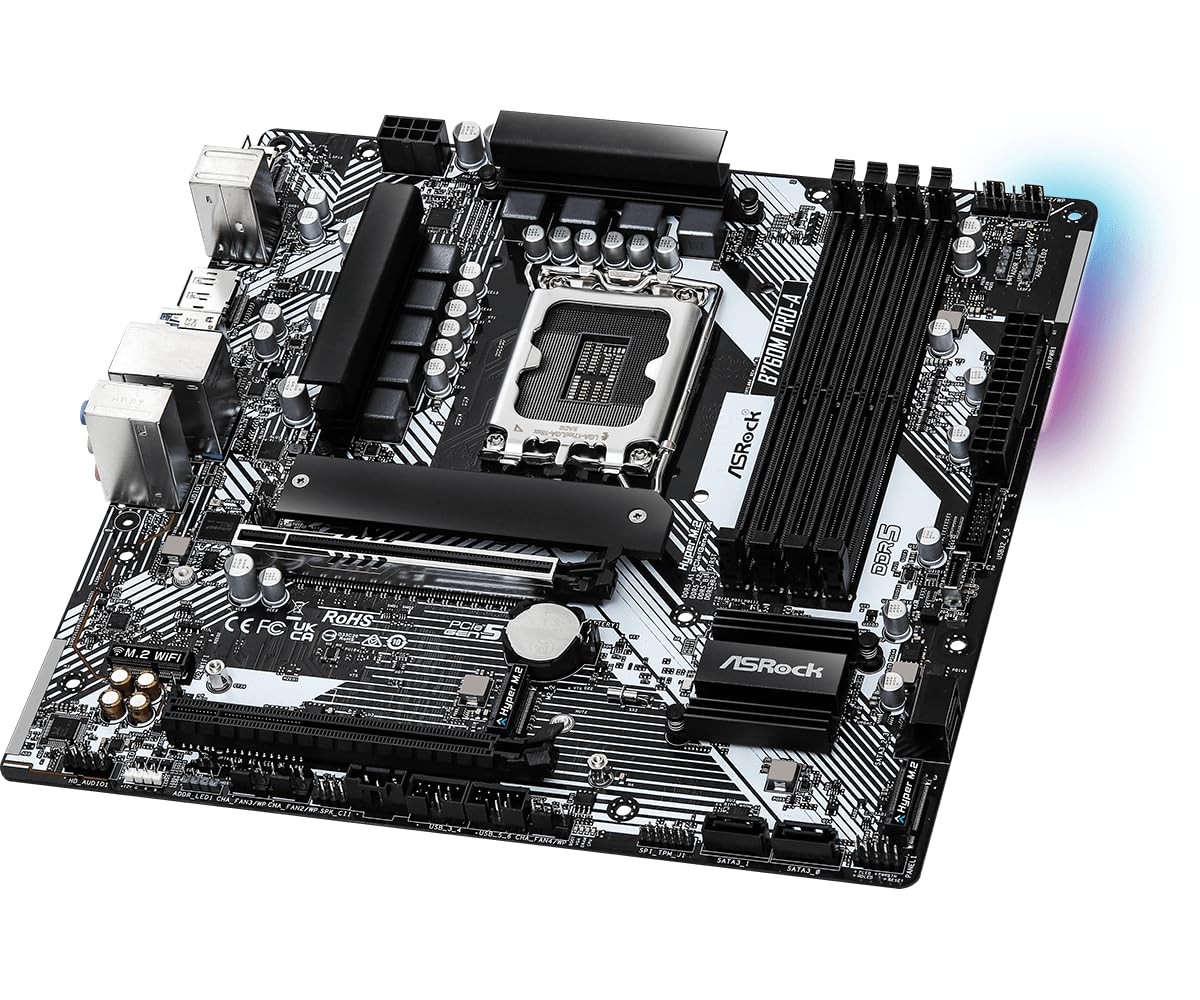 Amazon | ASRock B760M Pro-A Intel 700シリーズ mATX マザーボード