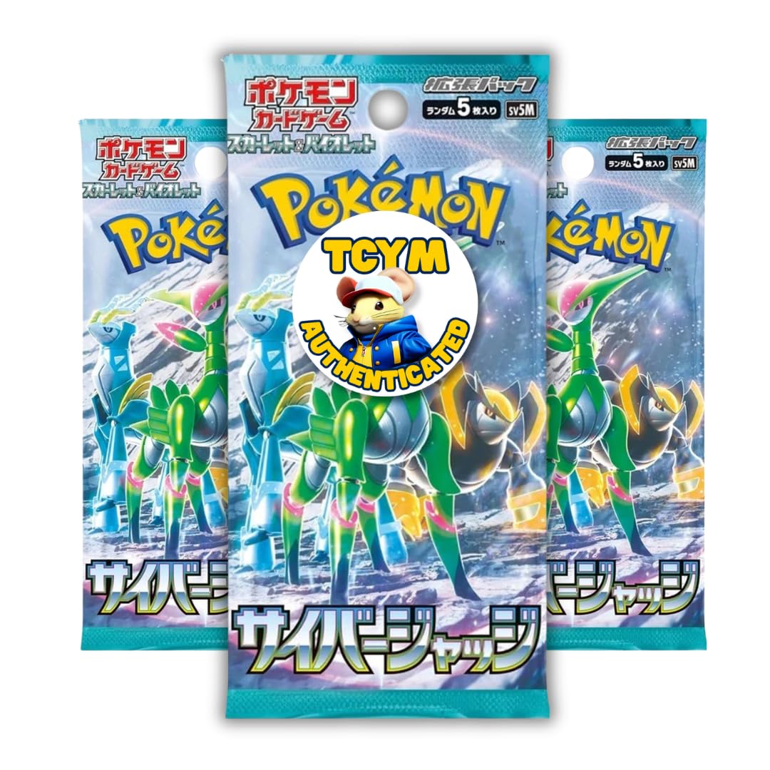 Boîte Cyber Judge Pokémon – 30 Boosters Japonais, Scarlet & Violet, Neuf