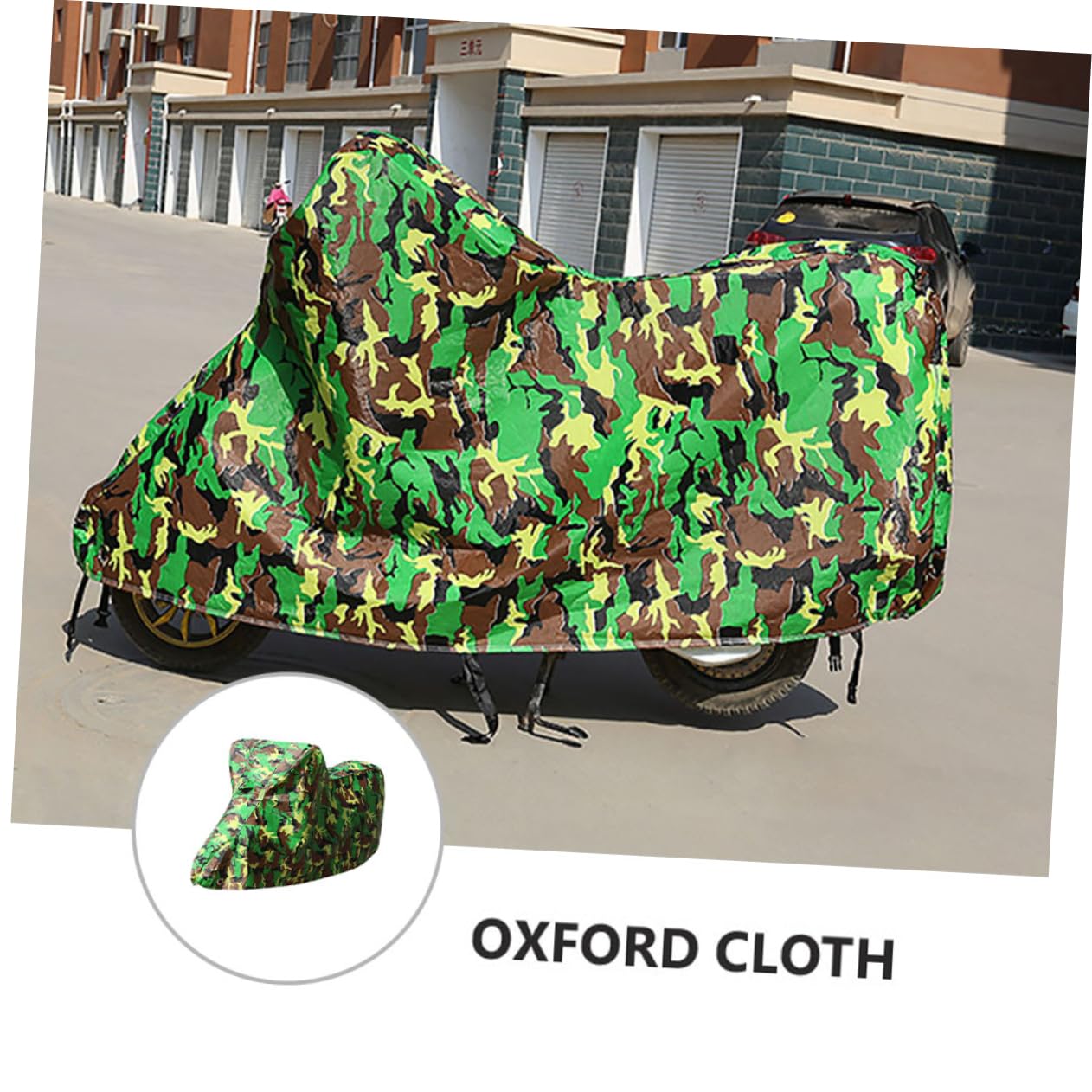 Motorradabdeckung XL aus Oxford Stoff für Motorrad und Fahrrad