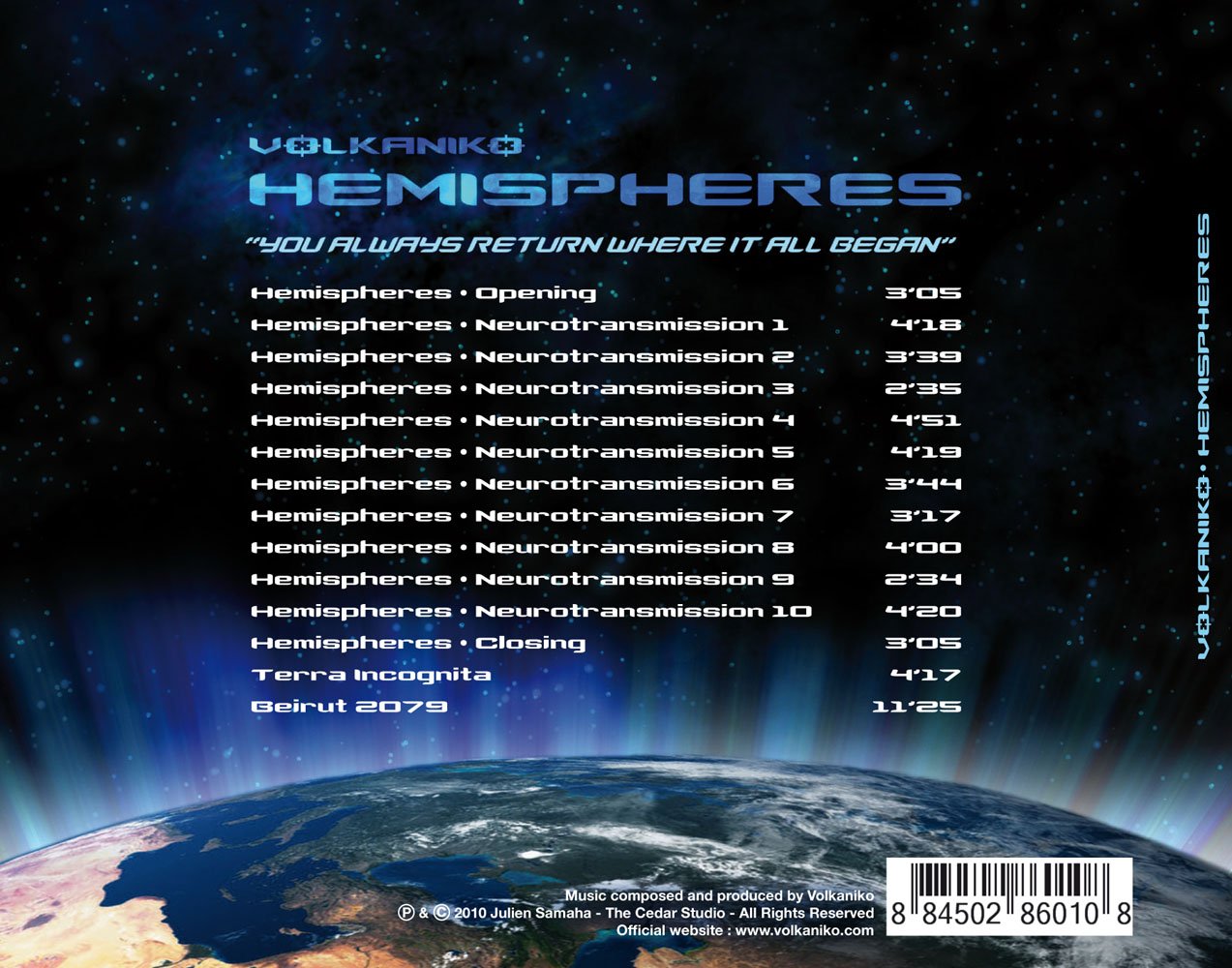 Hemispheres (in tribute to Vangelis and Blade Runner)