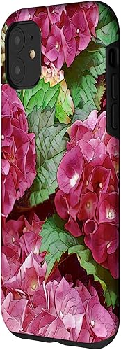 Miniatura 2 de iPhone 11 Rosa Hortensia Flor Estética