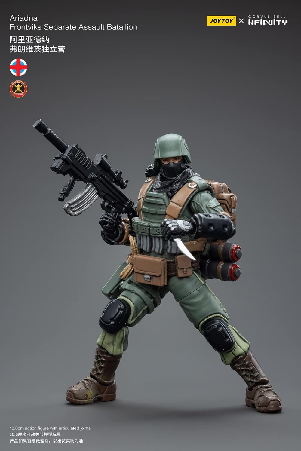 JoyToy Infinity Ariadna Frontviks Assault Battalion 1:18 Scale Action Figure
