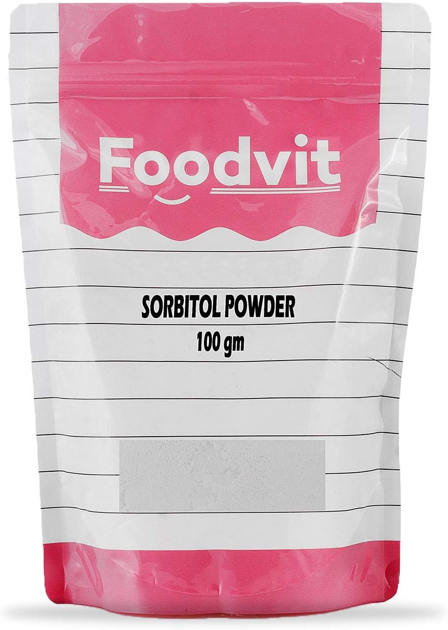 Foodvit Pure Sorbitol Powder, 100g