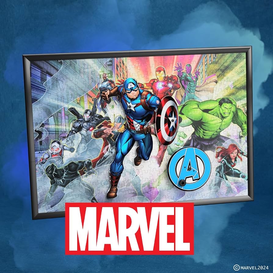 Amazon.co.jp: Marvel JIGPETTO 実写アベンジャーズ 428ピースパズル