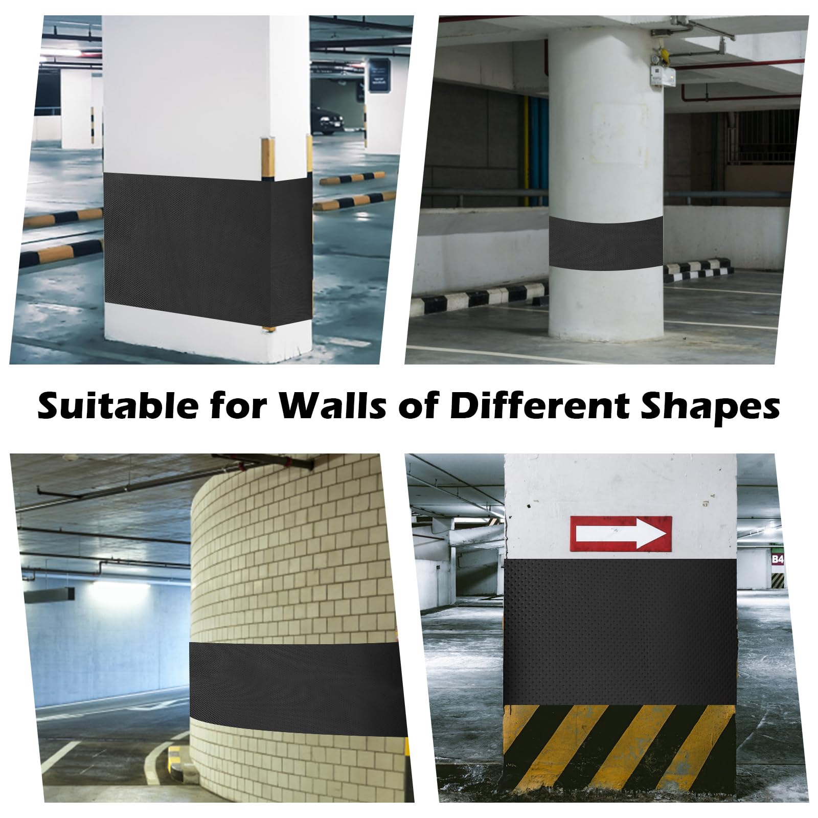 Paracolpi Garage Auto 2 Rotoli - Protezione Muro Autoadesiva 2m X 20cm Per Portiere E Pareti - Foto 13