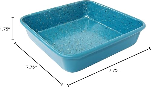 Miniatura 10 de casaWare Horno tostador de 7 pulgadas Ultimate Series de cerámica con revestimiento antiadherente de cerámica (granito plateado)