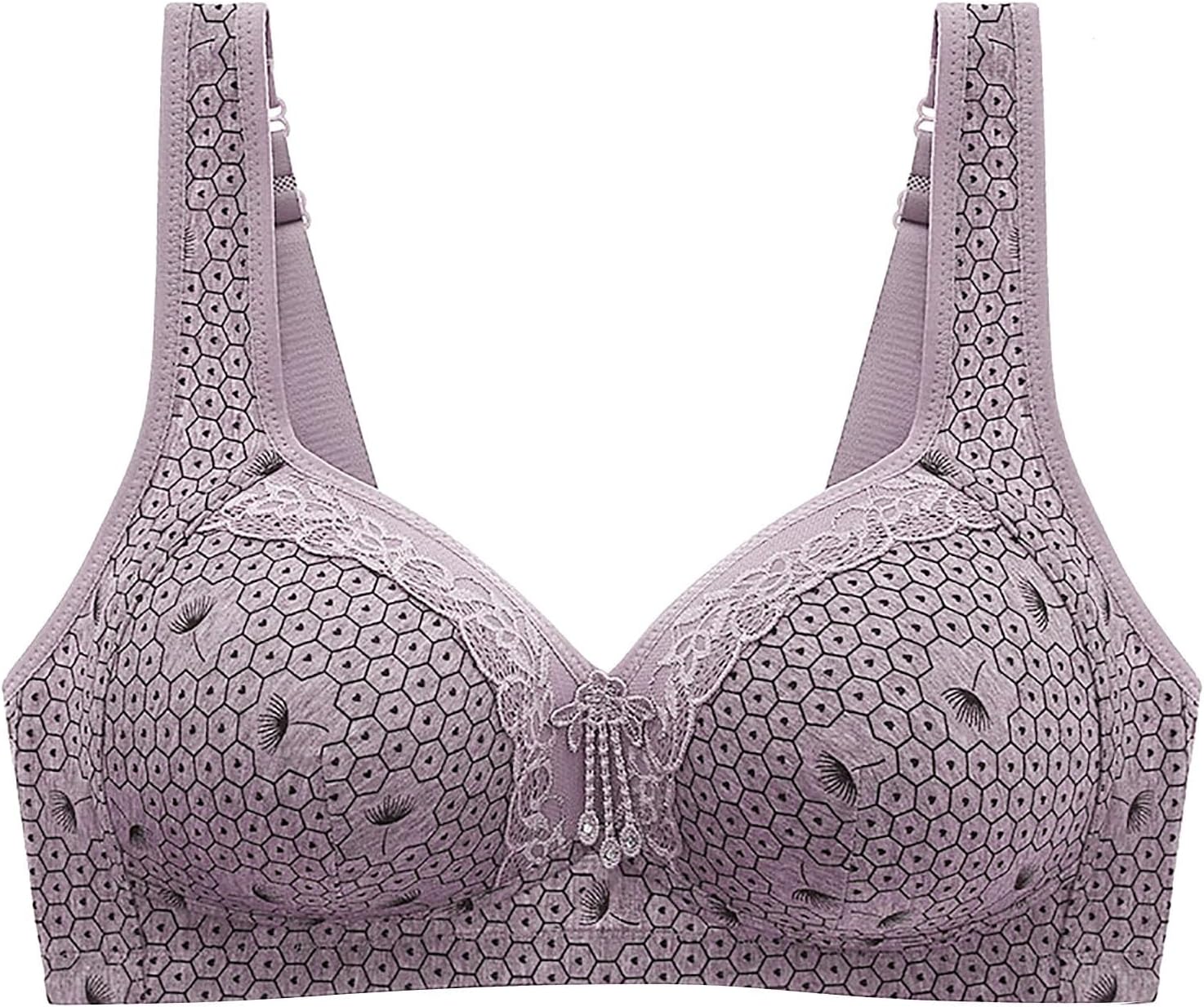 Women's Bras Made from Extra-Soft Cotton Deep V Comfortable Longline Wire Free Spaghetti Straps Y Back Push Up Sports Tops Multiway for Yoga Gym Workout Fitness