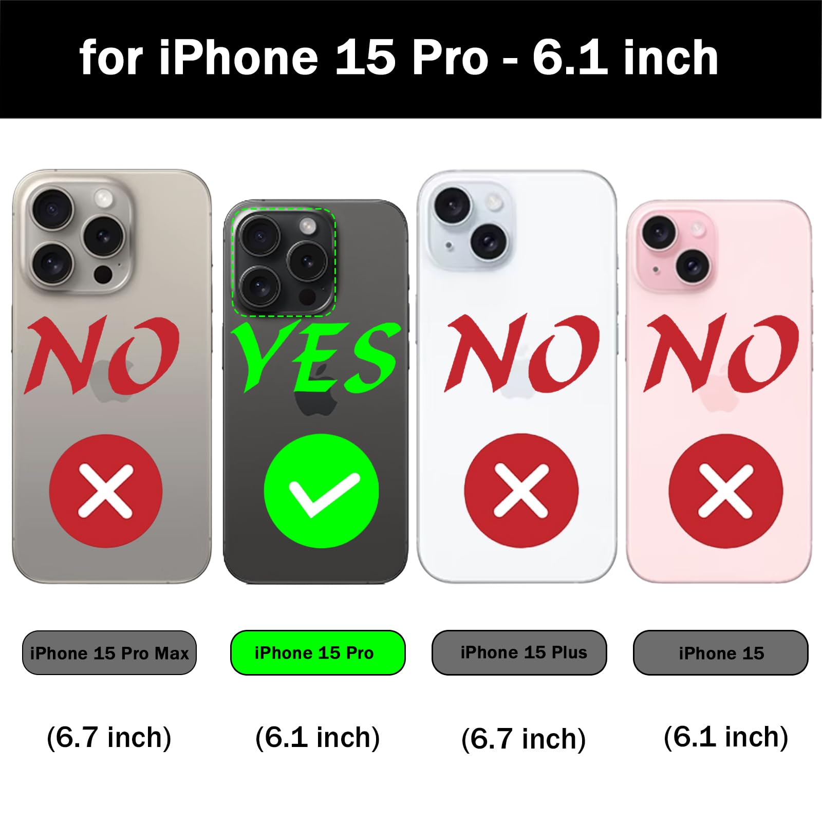 Amazon.co.jp: QIXIU iPhone 15 Pro用ウォレットケース 多機能