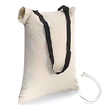 Maxbell Replacement Black Zip Blower Bag Zippered Bottom Dump Bag For Lawn Black 2855040929797