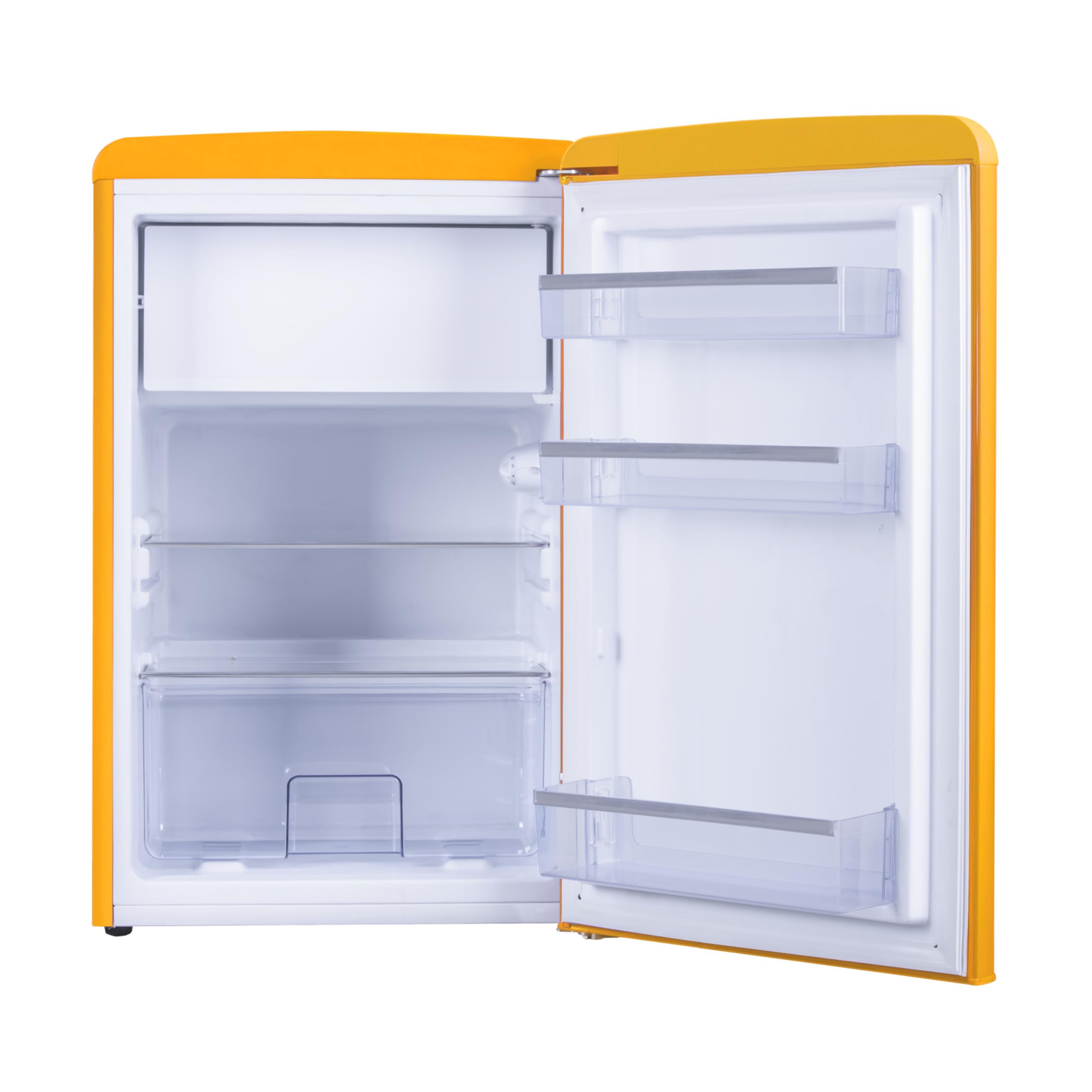 Amica Retro Kühl-Gefrierkombination 108 L 87,5 x 55 x 61,5 cm KS 15613 Y