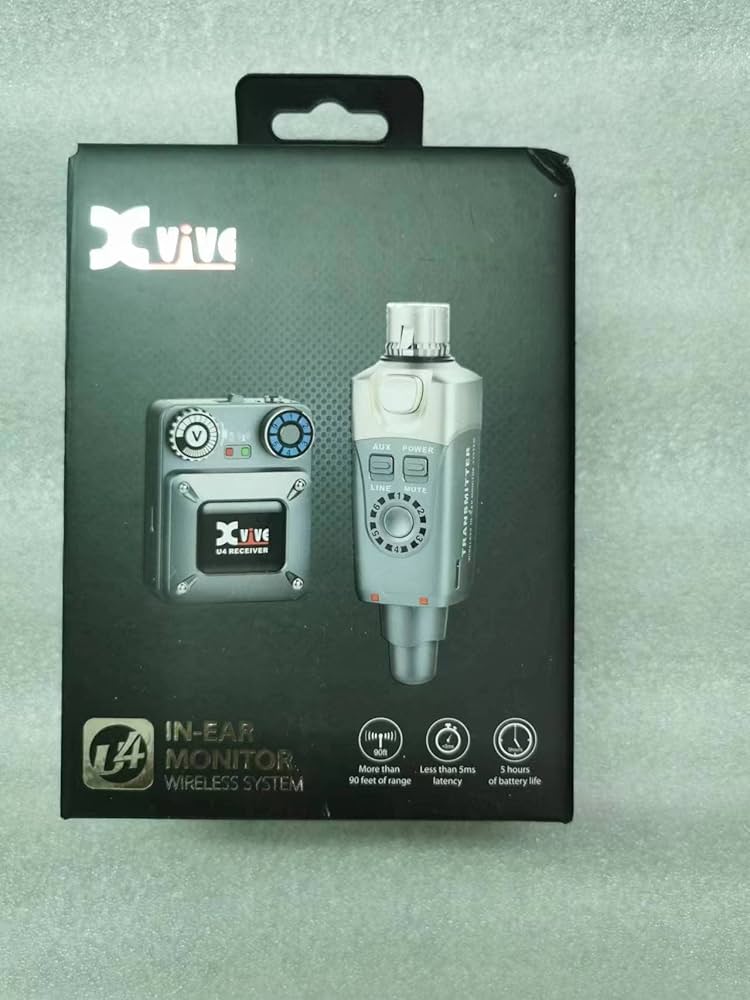 Amazon.com: Xvive U4 Wireless in-Ear Monitor System Set with