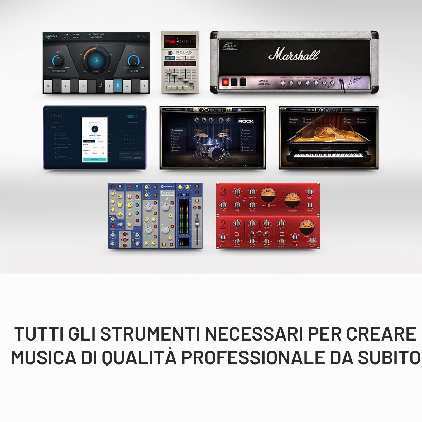 Scarlett OctoPre Dynamic di Focusrite, per registrare, produrre e suonare musica dal vivo — Preamplificatore microfonico a otto canali con conversione A-D/D-A e compressione analogica
