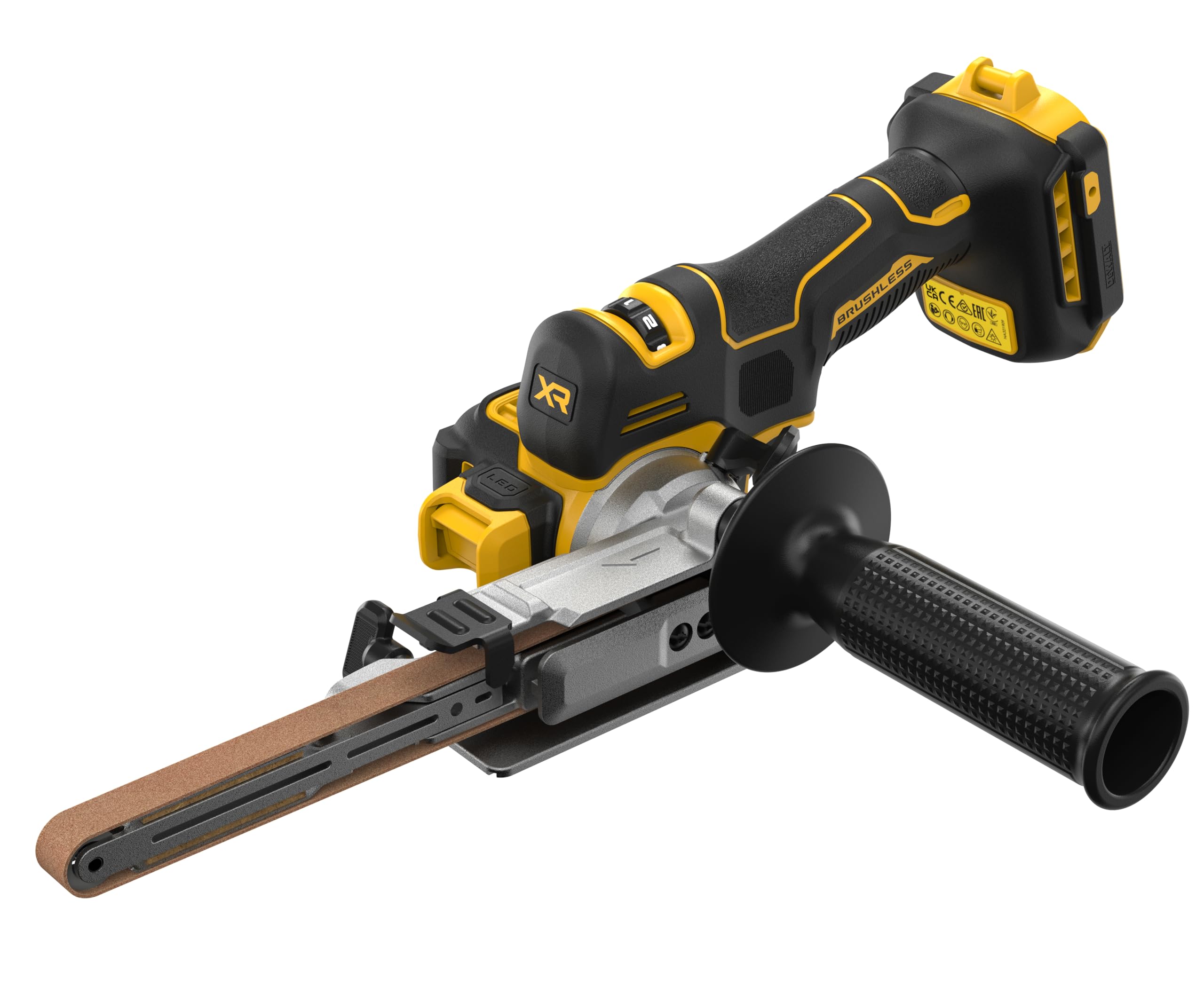 Dewalt Light Dcm200 18V Xr Cordless Brushless Belt Sander