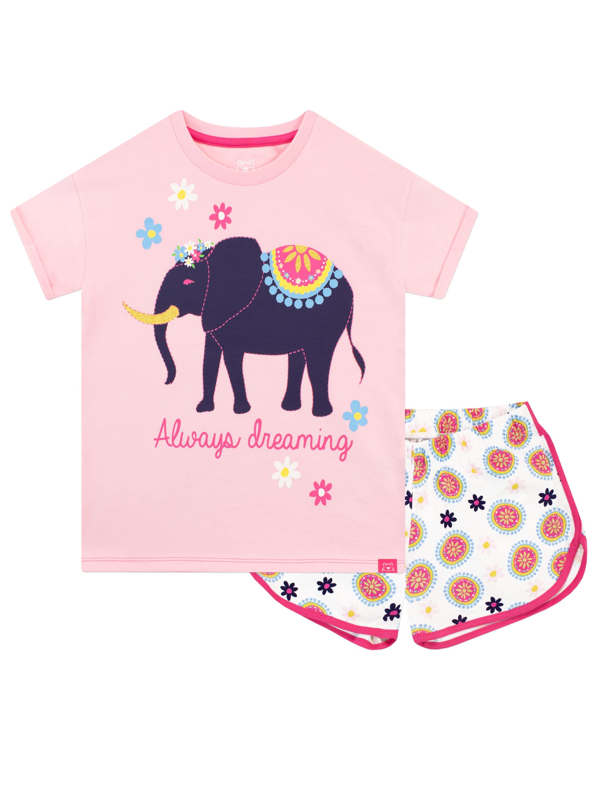 Harry Bear Girls Pyjamas Elephant