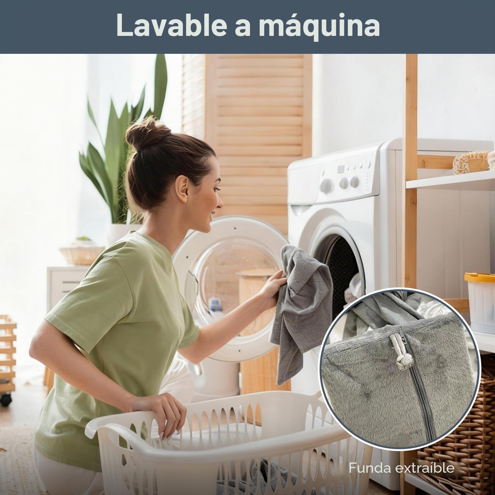 Cojin Lectura Cama,Cojín con Respaldo Apoyo Lumbar, con Soporte para Brazos y Bolsillos, Cojín Lumbar Sofá para la Espalda, Cojin Respaldo Cama para Trabajar, Leer o Jugar en la Cama Sofá Suelo