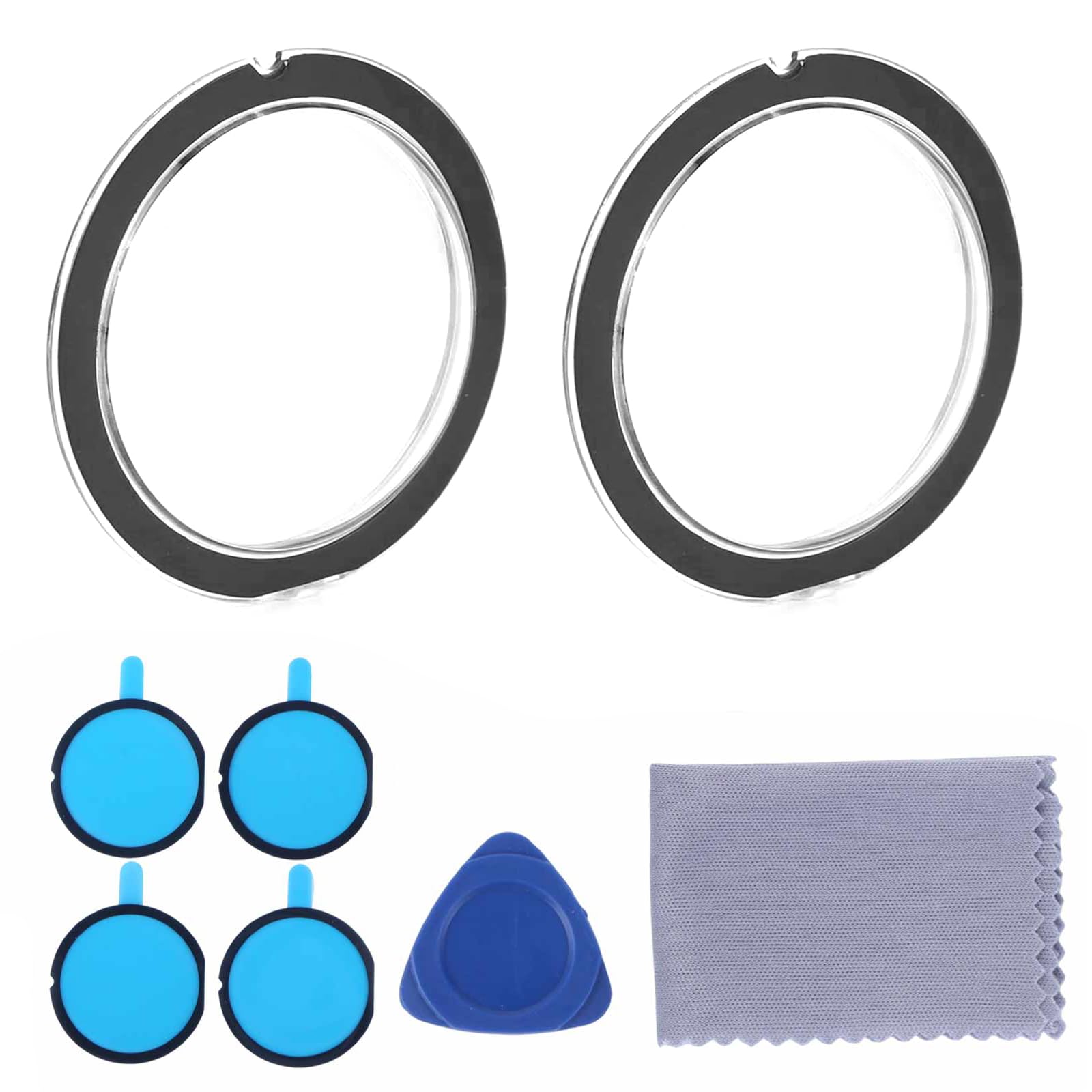 Protection d'Objectif en Duo pour Tesla Model Y Juniper/Modèle YL 2025-2026, Compatible avec Caméra Avant et Arrière, Étui de Protection pour Caméra X3
