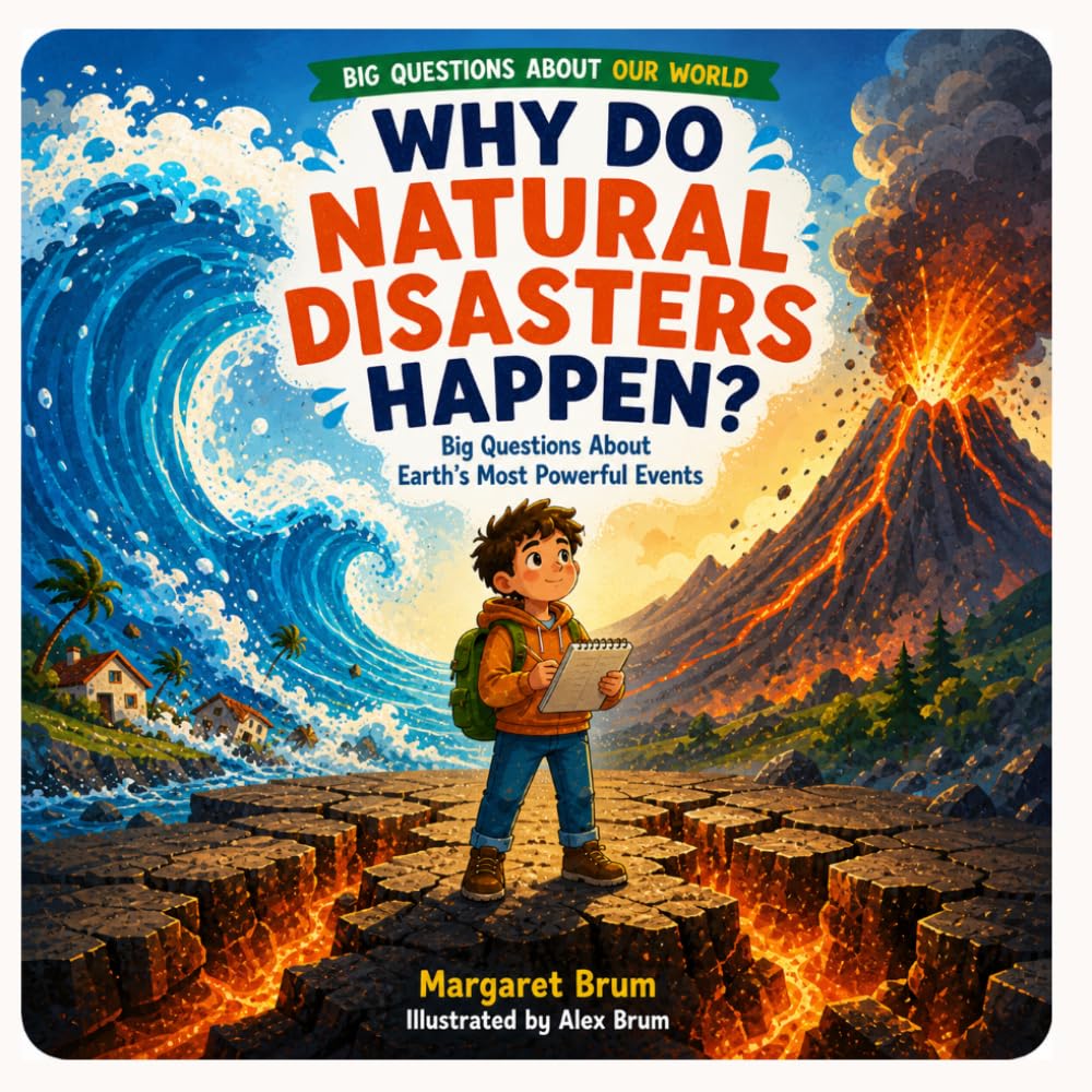 Why Do Natural Disasters Happen?: Big Questions About Earth’s Most Powerful Events — Volcanoes, Tsunamis, Earthquakes, and Extreme Weather Explained ... Kids 5-9 (Big Questions About Our World)