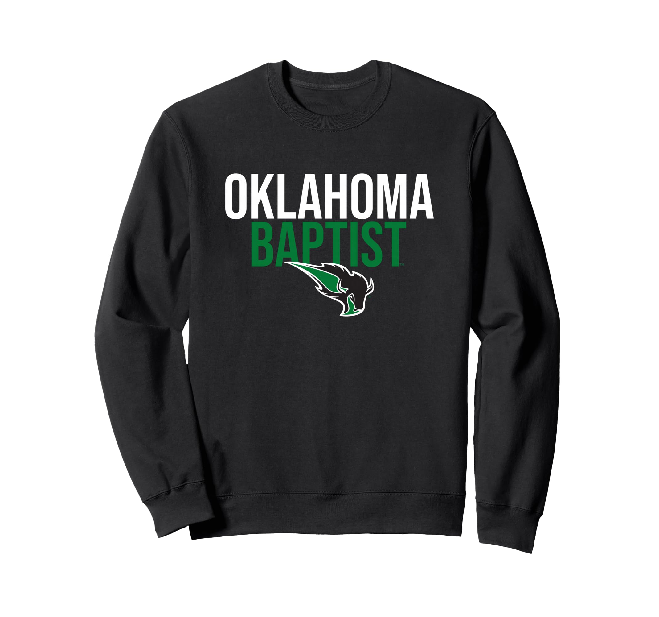 Oklahoma Baptist University OBU Bison Stacked Sweatshirt