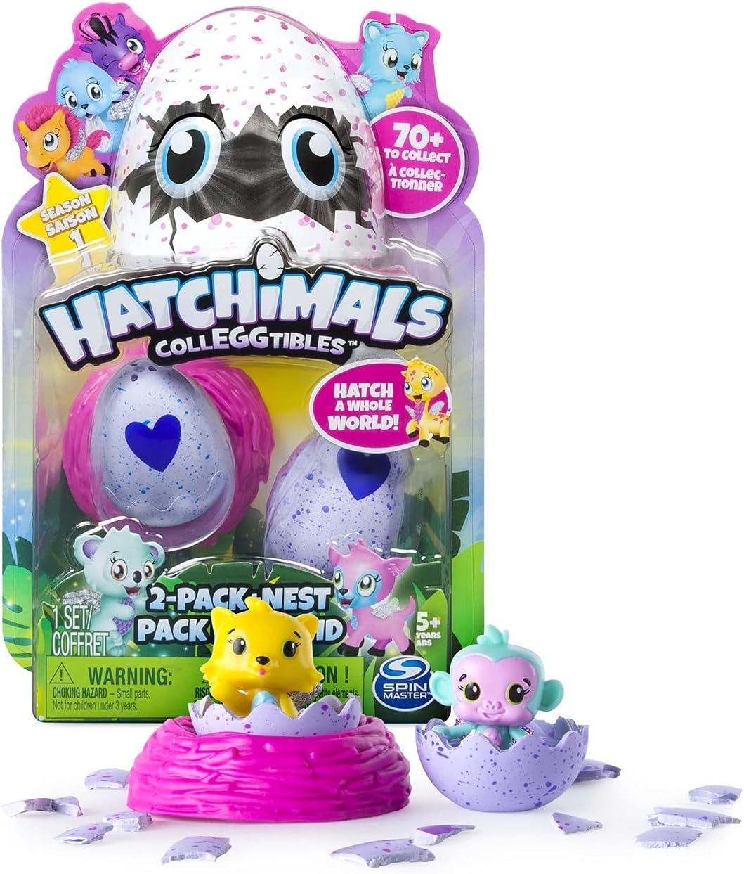 SpinMaster Hatchimals CollEGGtibles Season 2-Pack Jamaica Ubuy