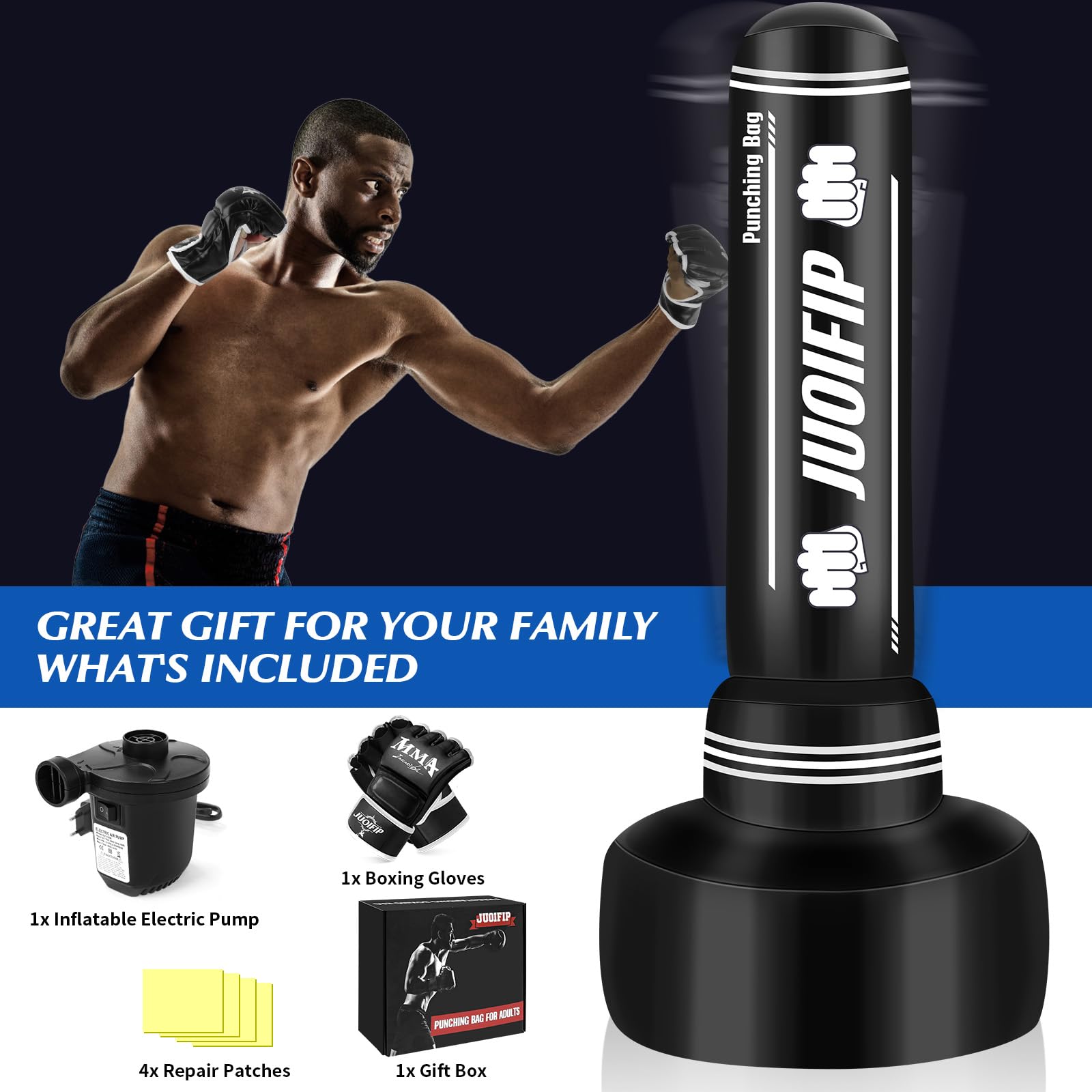 Kickboxing Saco De Boxeo Inflable Adulto Saco De Boxeo Inflable E