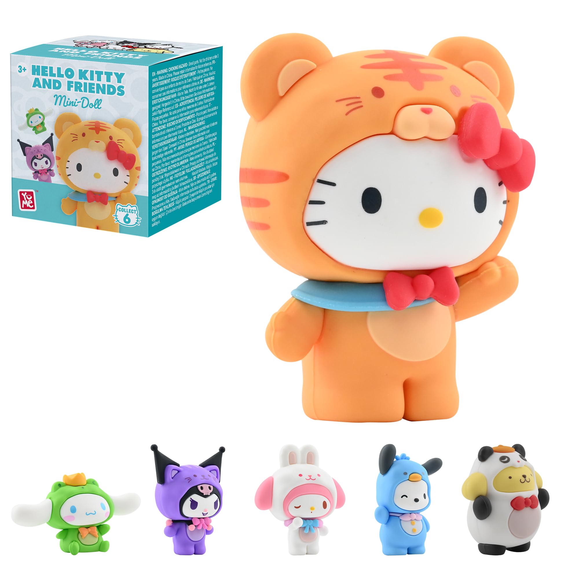 YuMe Hello Kitty and Friends 5cm Mini-Doll Forest Friends Series โ image 1