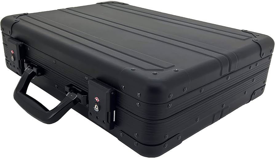 Amazon.com: Tech Swiss Watch Box 21 Slots Aluminum Carry Case