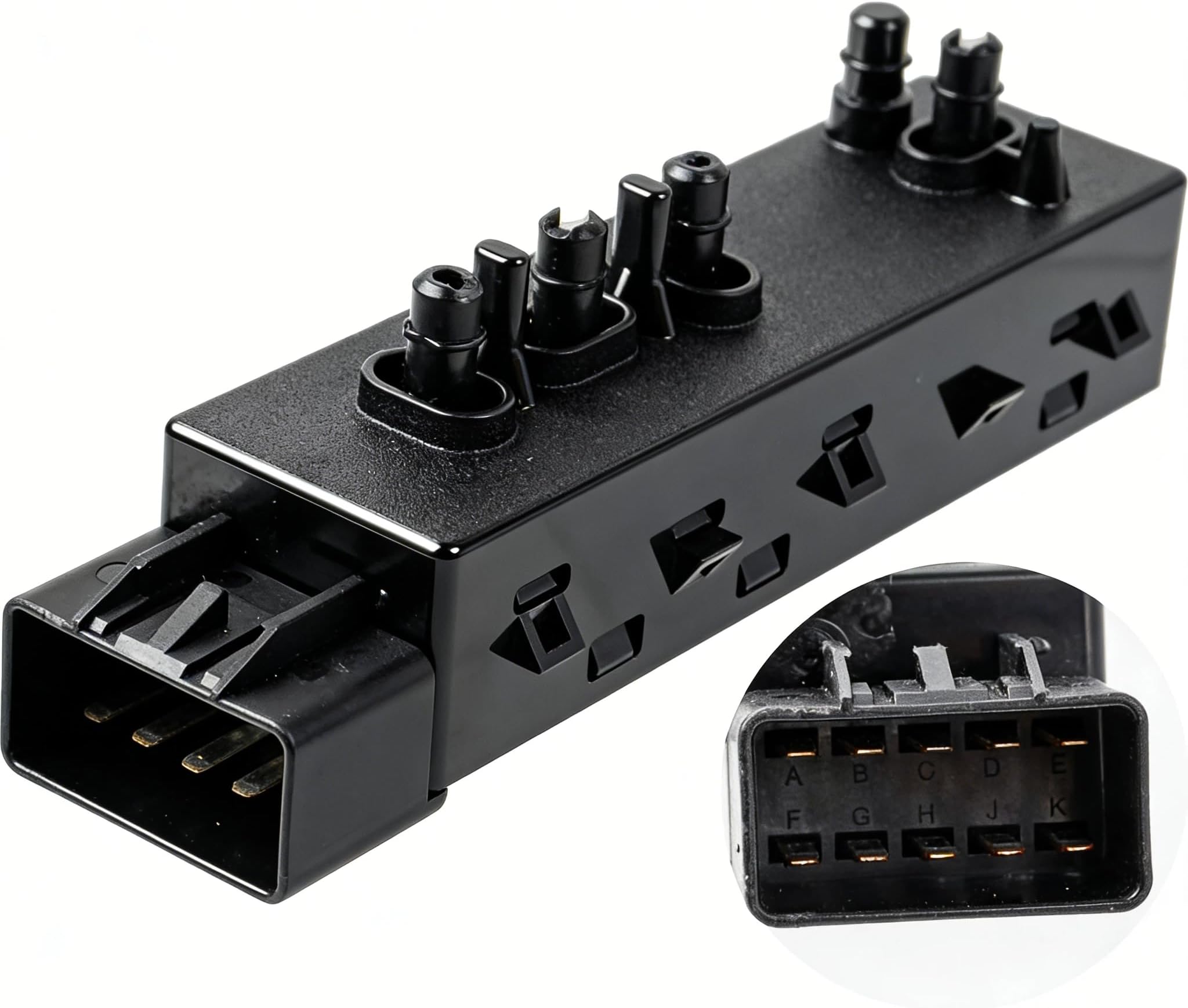 Reeauto 12451498 Front Right Passenger 8 Way Power Seat Control Adjustment Switch Fit 2007-2013 Sierra Yukon Avalanche Silverado Suburban Lacrosse