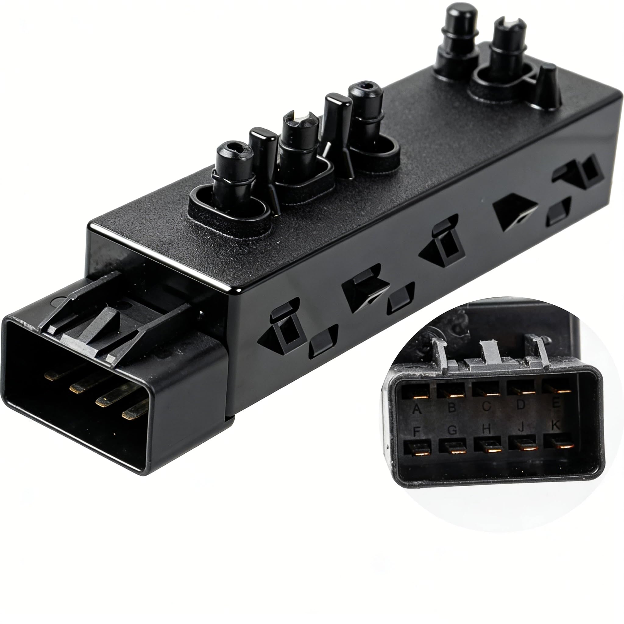 Reeauto 12451498 Front Right Passenger 8 Way Power Seat Control Adjustment Switch Fit 2007-2013 Sierra Yukon Avalanche Silverado Suburban Lacrosse