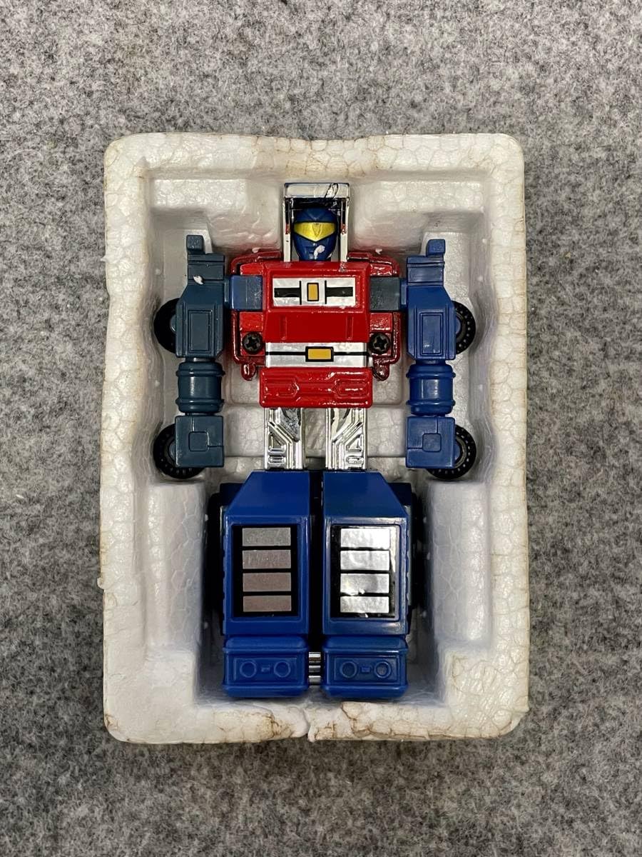 Amazon.co.jp: ◎ポピーMR-18 マシンロボシリーズトレーラーロボ元箱