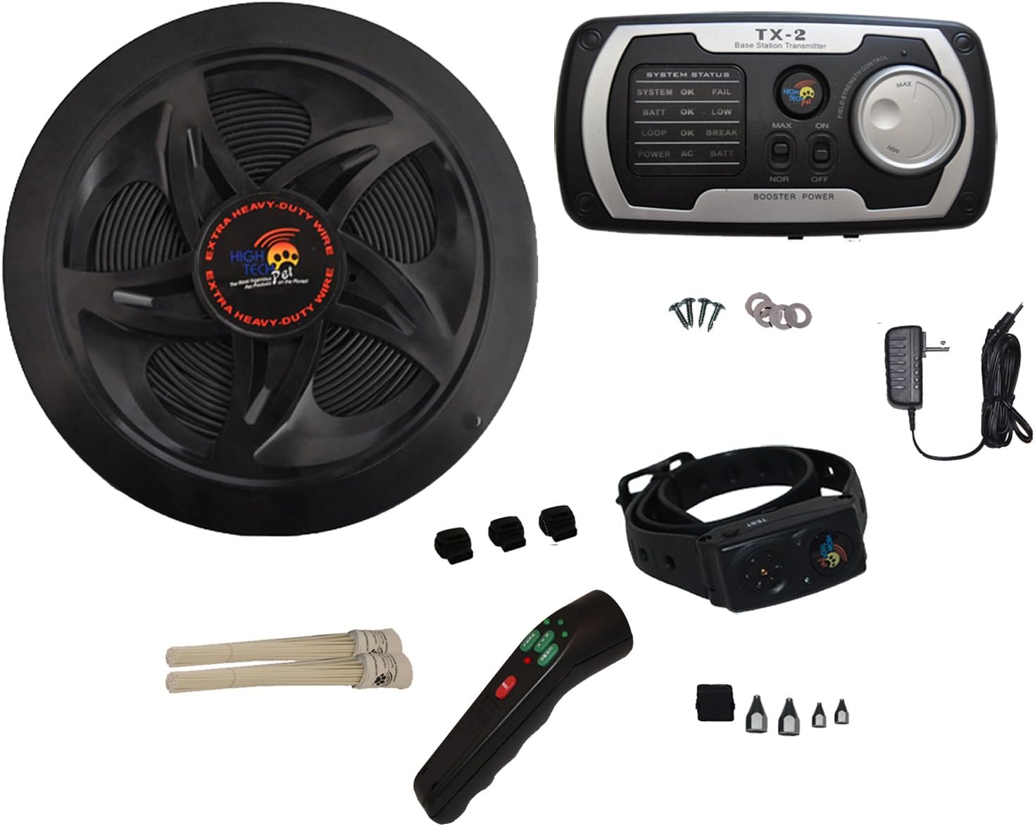 High Tech Pet Humane Contain HC8000 Electronic Dog Fence Ultra System