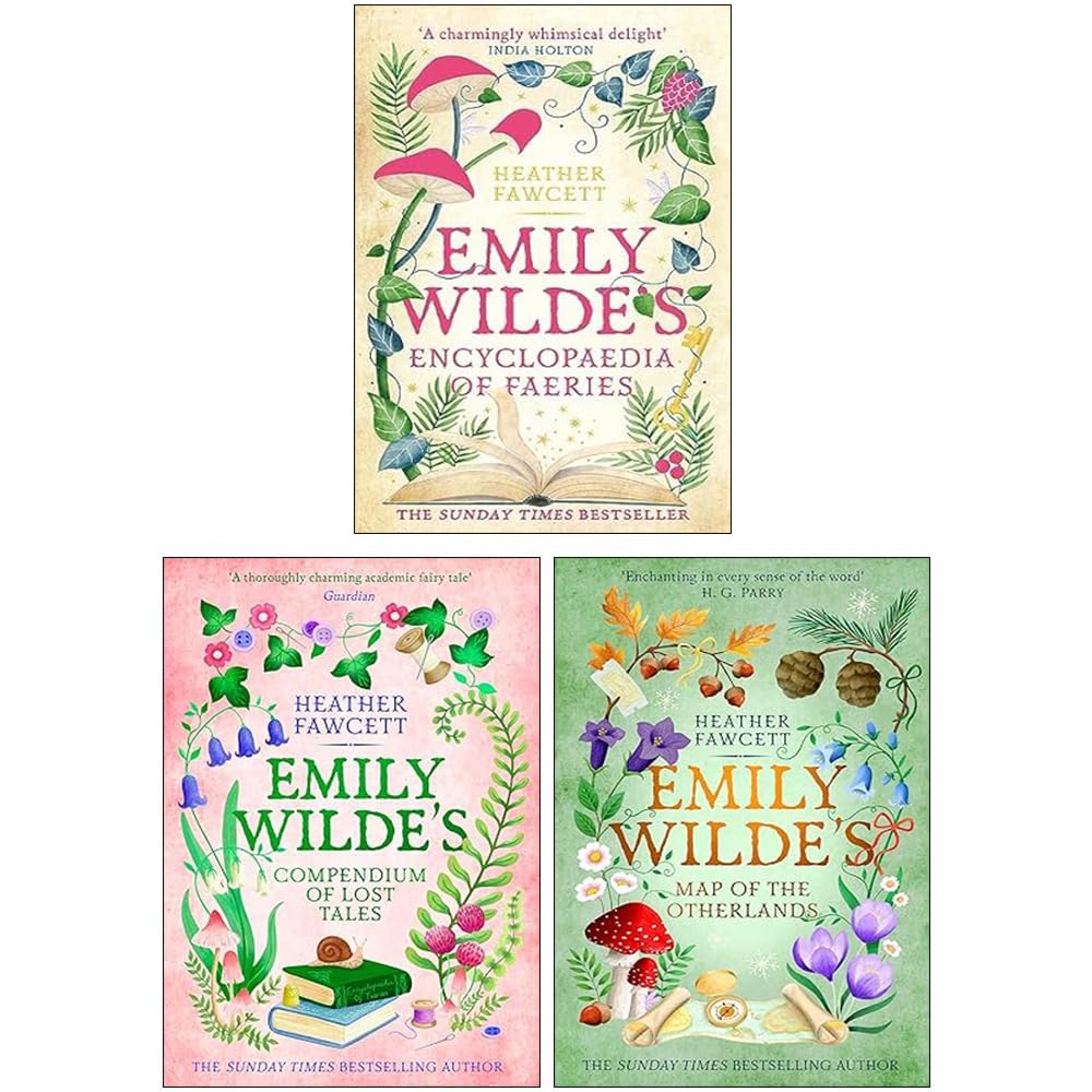 Emily Wilde Series 3 Books Collection Set By Heather Fawcett (Emily Wilde's Encyclopaedia of Faeries, Emily Wilde's Map of the Otherlands & Emily Wilde's Compendium of Lost Tales)