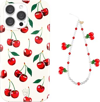 VELVET CAVIAR Phone Charm + 16 Pro Max Case (Bundle - Mon Cheri Cherry)