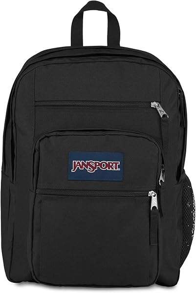 JanSport Laptop Backpack - Computer Bag with 2 Compartments, Ergonomic Shoulder Straps, 15” Laptop Sleeve, Haul Handle - Black - 2