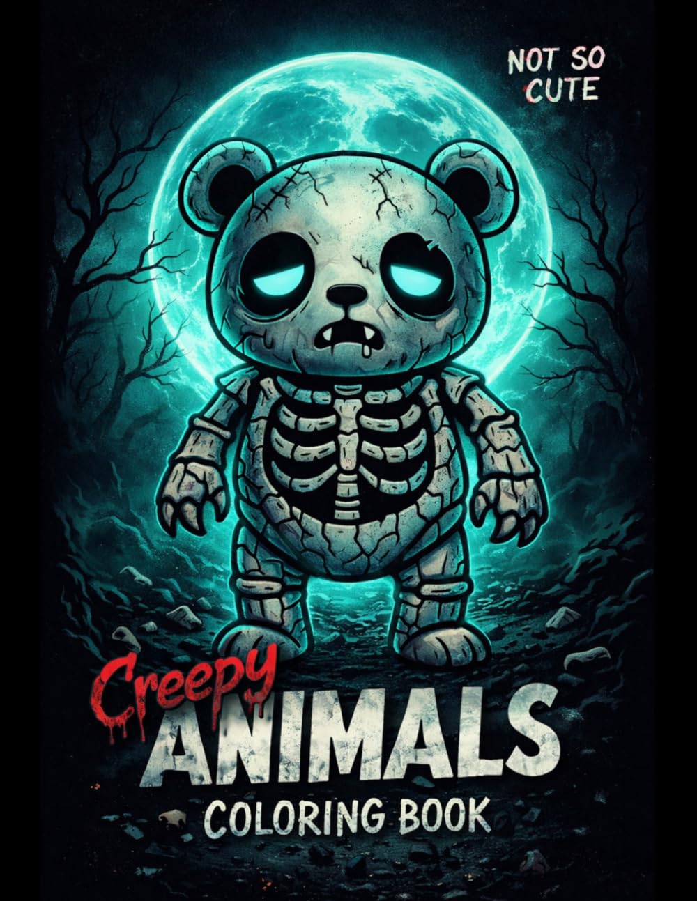 Creepy Animals Coloring Book Spooky and Fun Creatures for Relaxing Coloring Adventures: Strange Cute Beasts, Playful Monster Pets, and Easy Spooky ... Teens, and Adults Who Love Silly Scary Art