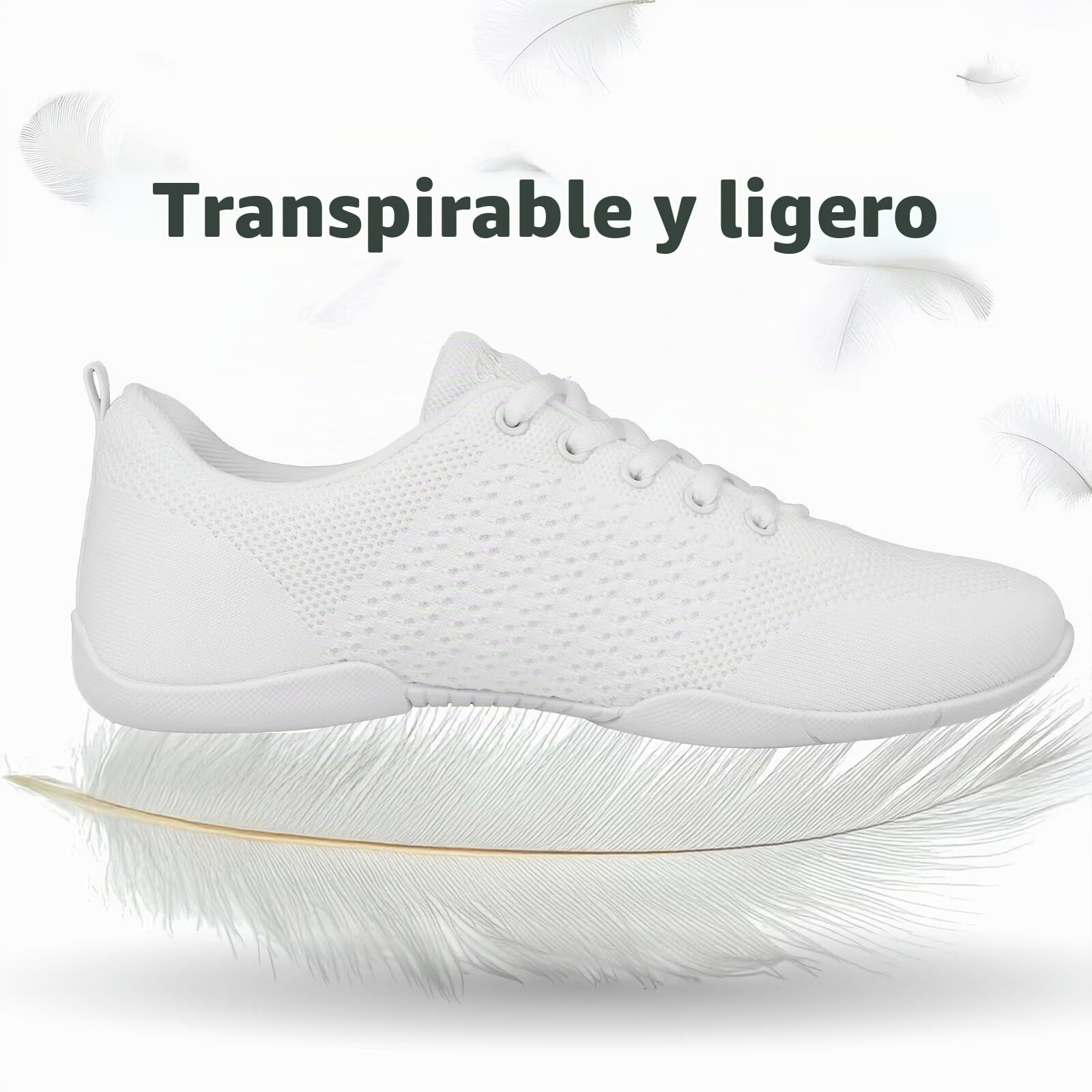 Zapatillas de baile de malla para mujer, para animadoras, danza, aeróbic