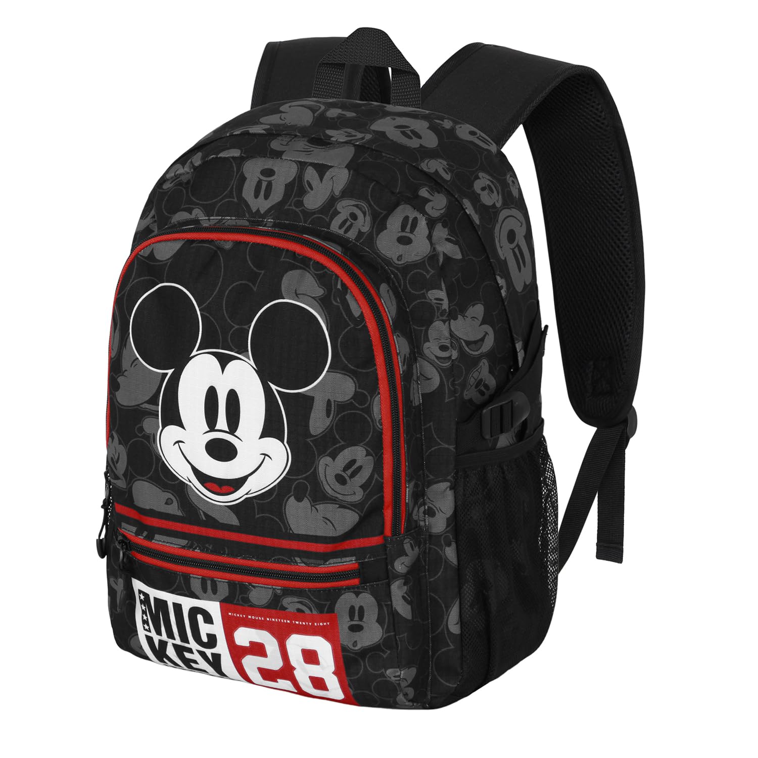 Disney Mickey Mouse Year-FAN Fight Backpack 2.2, Black, 31 x 44 cm, Capacity 24 L