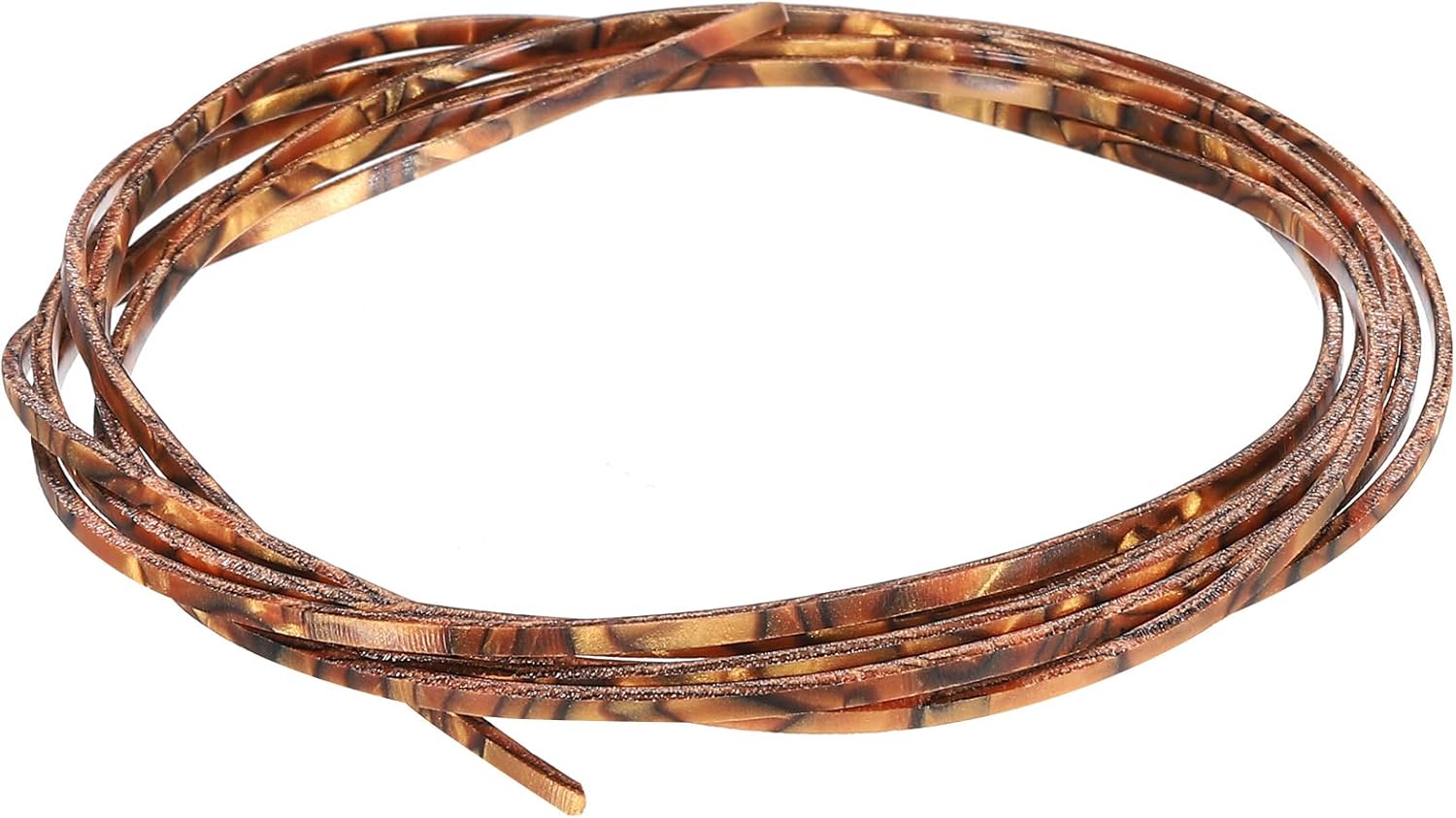 MECCANIXITY Plastic Binding Purfling Strip 1650x6x1.5mm Guitar Binding Edge Trim for Acoustic Classical Guitar Light Brown : Musical Instruments