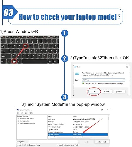 Miniatura 4 de Dentsing OPD19 - Batería para laptop para DELL Inspiron 14, 5442, 14, 5443, 14, 5445, 14, 5447, 14, 5448, 14, 547, 15, 5542, 5543, 5545, 5547, 15,