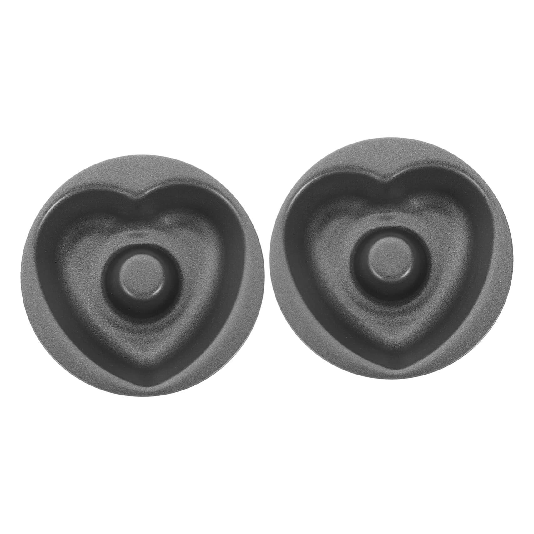 COLLBATH 5 Sätze Herzförmige Donutform Donutpfanne Backen Donutformen Backform Für Die Küche Donutform Herz Donutform Rund Antihaftbeschichtet Donuts Kuchen 2 Stücke * 5