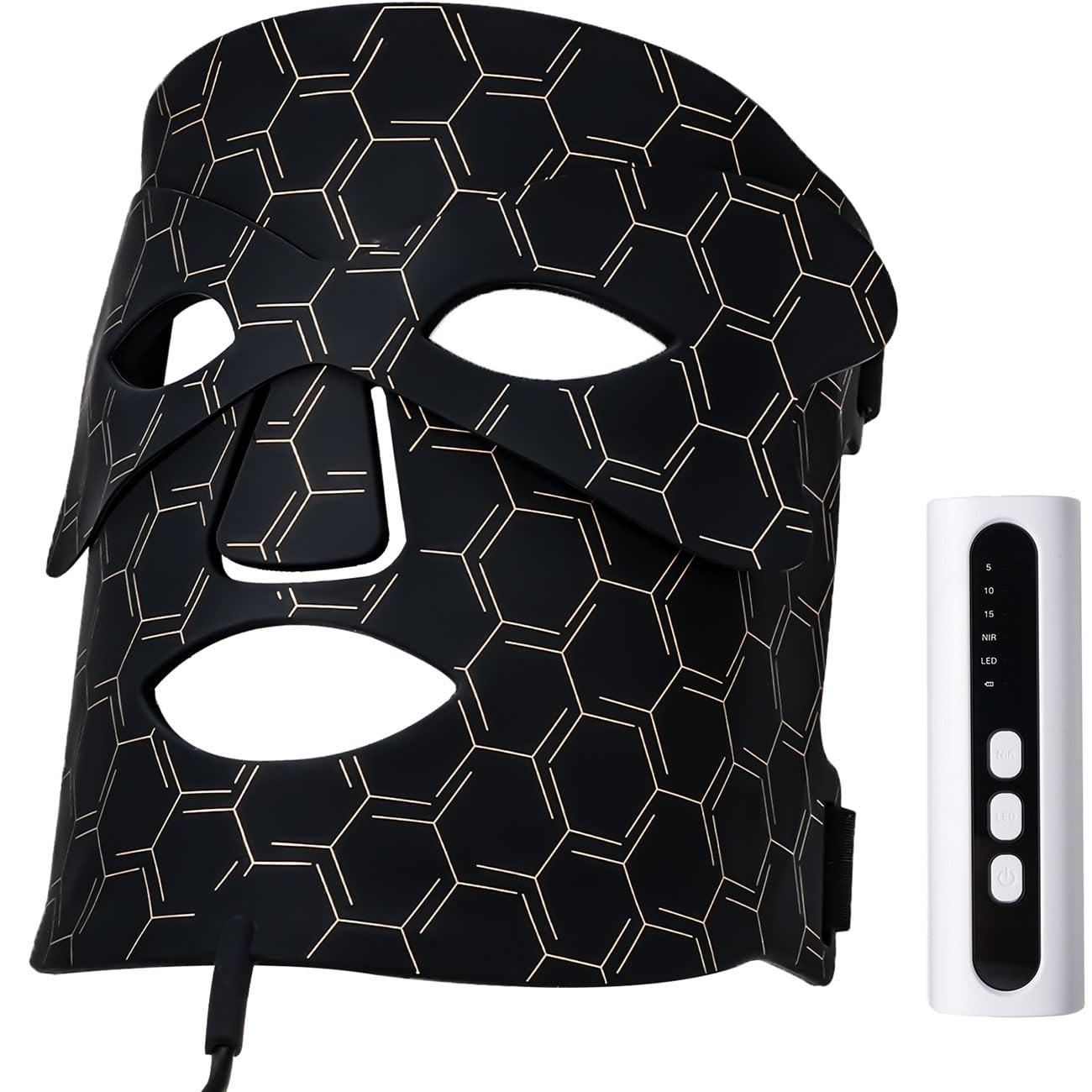 ideoon LED-Licht-Gesichtsmaske: Für ein strahlendes Hautbild - effiziente Gesichtspflege & Beauty-Anwendung für zu Hause