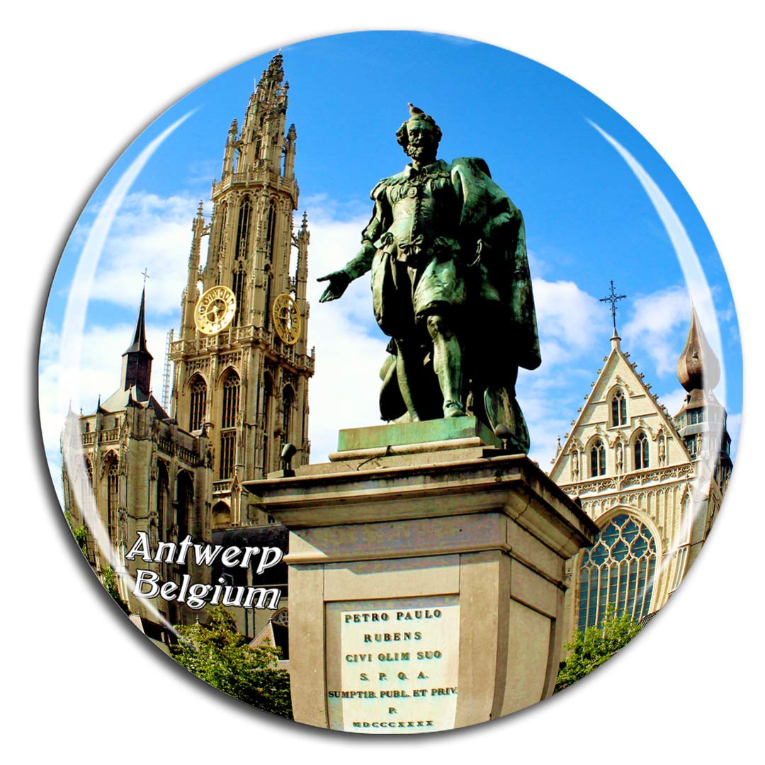 Weekino Municipio Leuven Belgio Fridge Magnet 3D Crystal Glass Tourist City Viaggio Souvenir Collection Regalo Forte Frigorifero Sticker