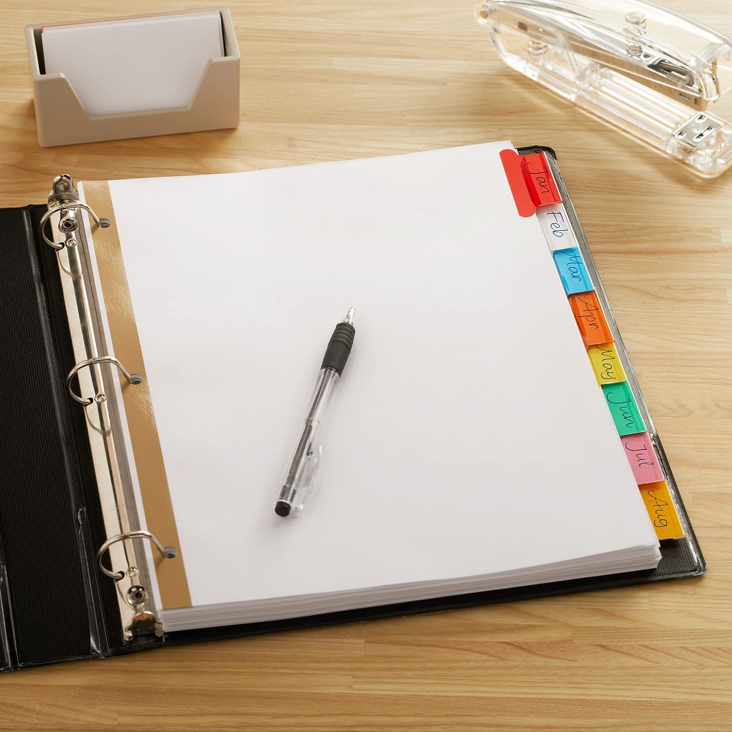 Staples 462754 Big Tab Insertable Paper Dividers 8-Tab Multicolor (13492/11123) - Image 7