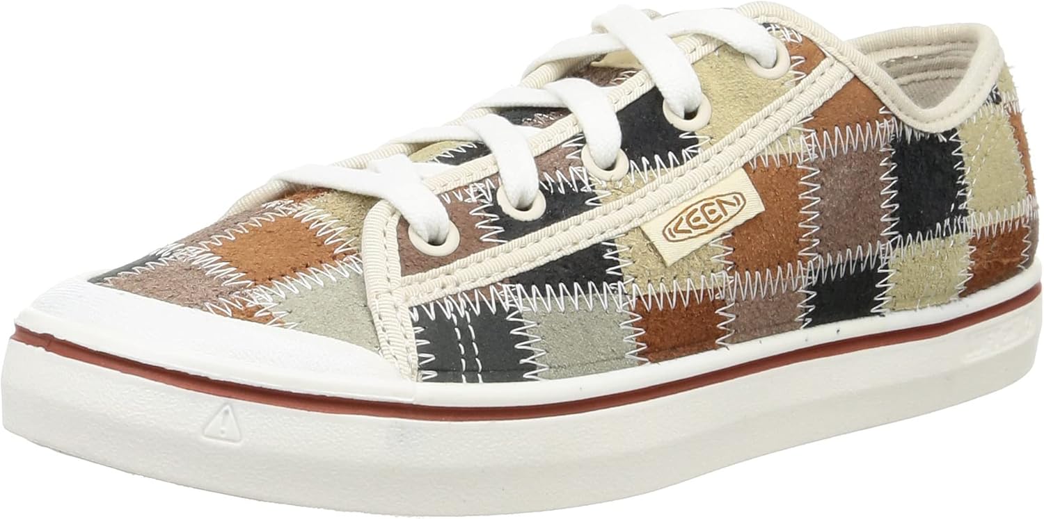 KEEN Women's Elsa Harvest Casual Comfortable Sneakers, Patchwork, 9