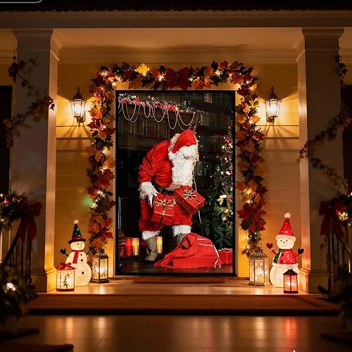 Pantalla de proyección trasera holográfica, plegable, portátil, para Halloween, para interiores y exteriores, 60 x 106 pulgadas, proyector de