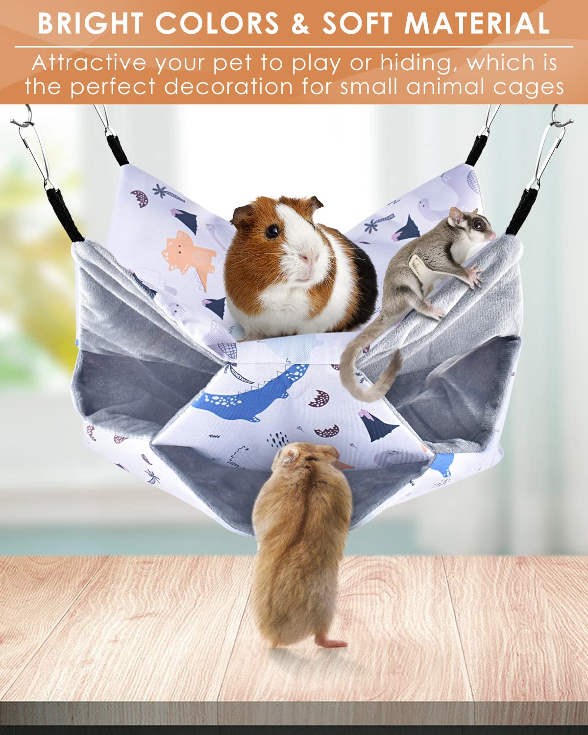Image result for Triple Layer Pet Hammocks Petmolico Triple Layer Ferret Hammock ...