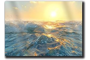 3D Art Prints: Stunning Ocean Abstracts for Captivating Interiors